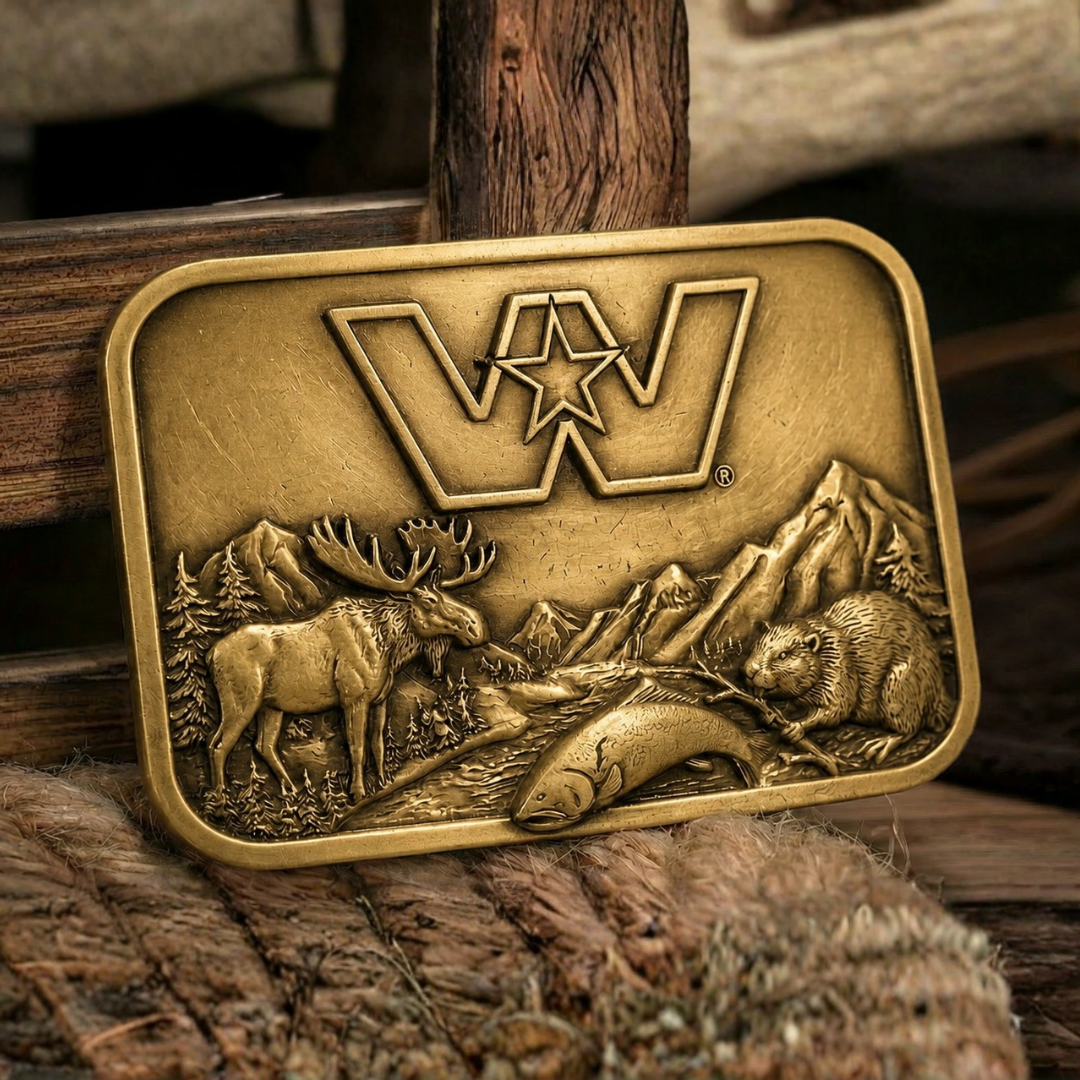 Boucle de ceinture Western Star Canadienne