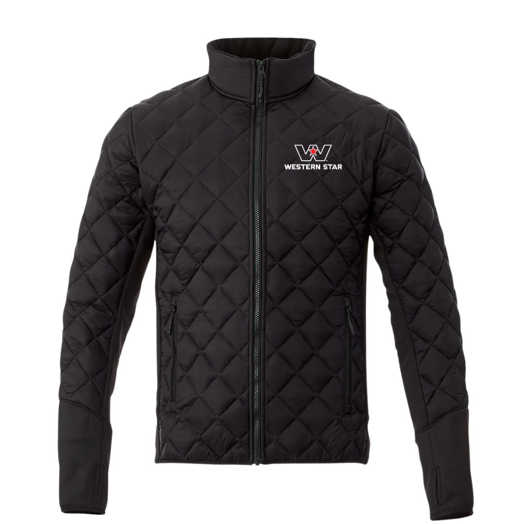 Manteau hybride Rougemont avec panneaux latéraux polyester élasthanne - Homme Western Star