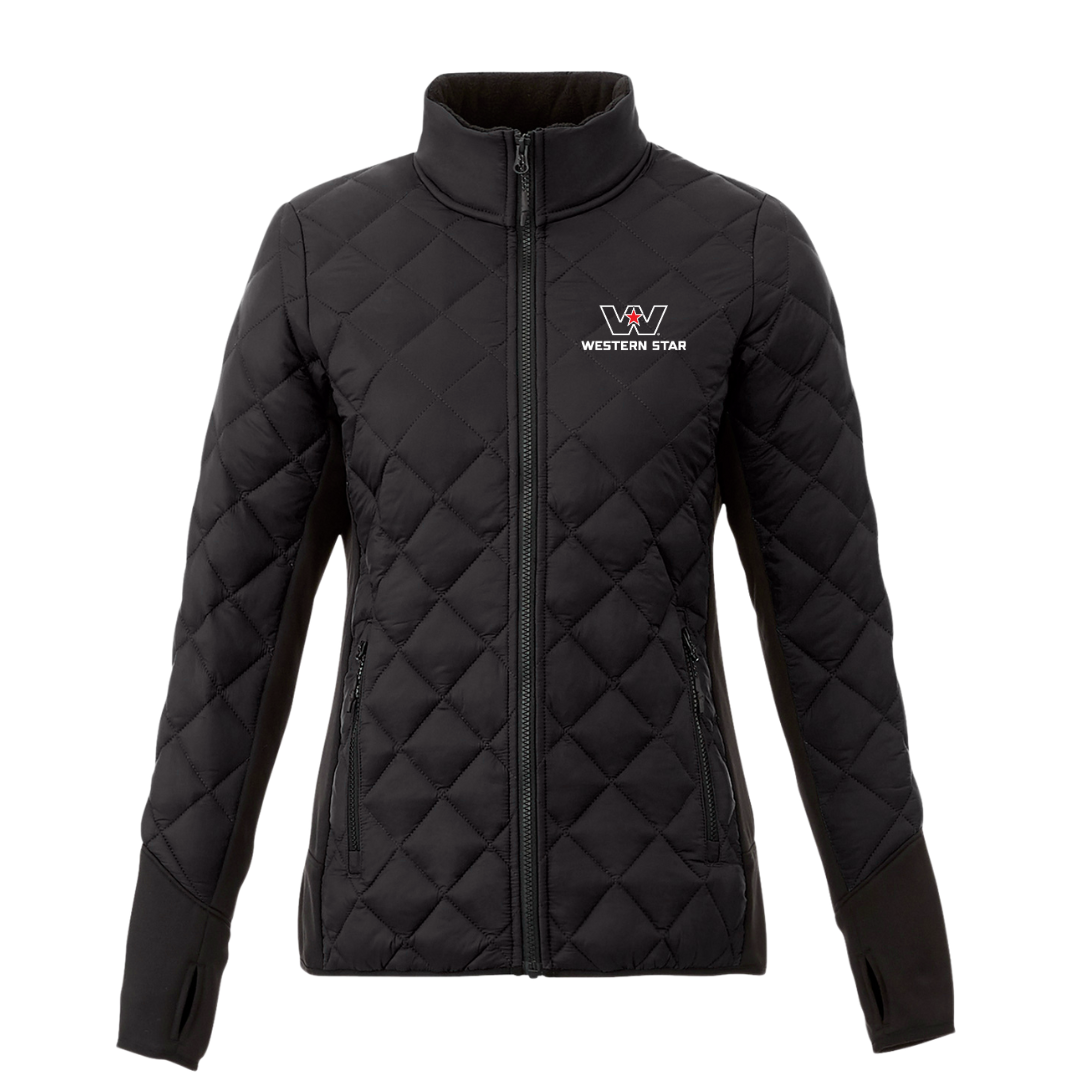 Manteau hybride Rougemont avec panneaux latéraux polyester élasthanne - femme Western Star