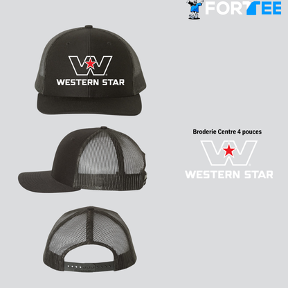 Casquette à visière Richardson Western Star