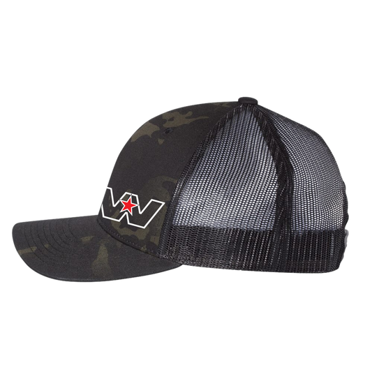 Camouflage cap, mesh back Freightliner