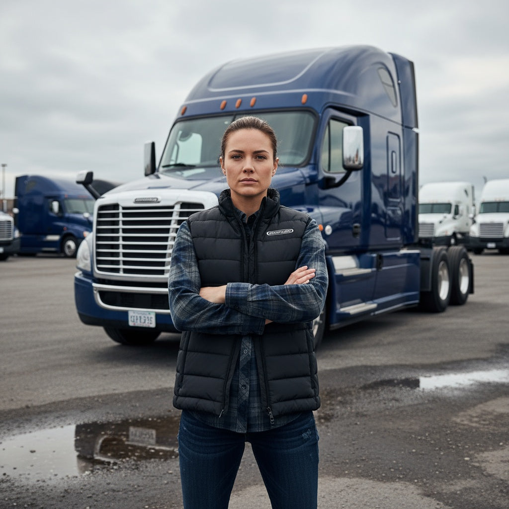 Doudoune sans manches - femmes Freightliner