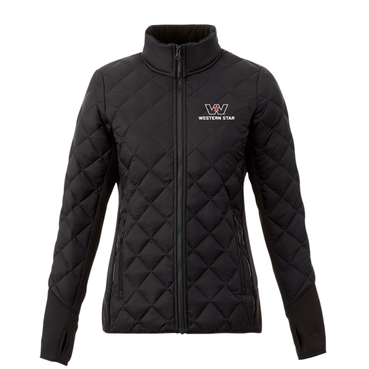 Manteau hybride Rougemont avec panneaux latéraux polyester élasthanne - femme Western Star