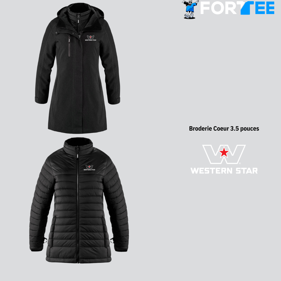 Manteau 3 en 1 - femme Western Star