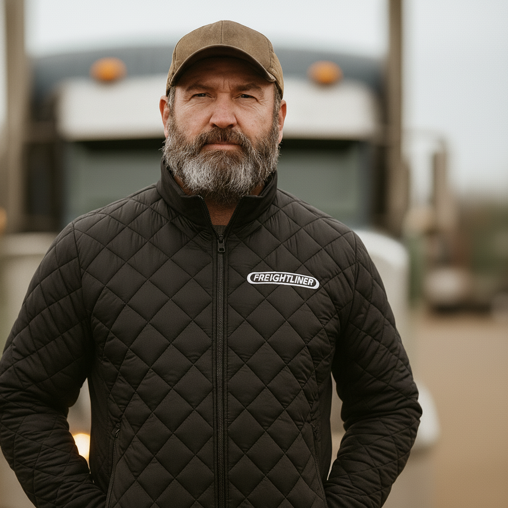 Manteau hybride Rougemont avec panneaux latéraux polyester élasthanne - Homme Freightliner